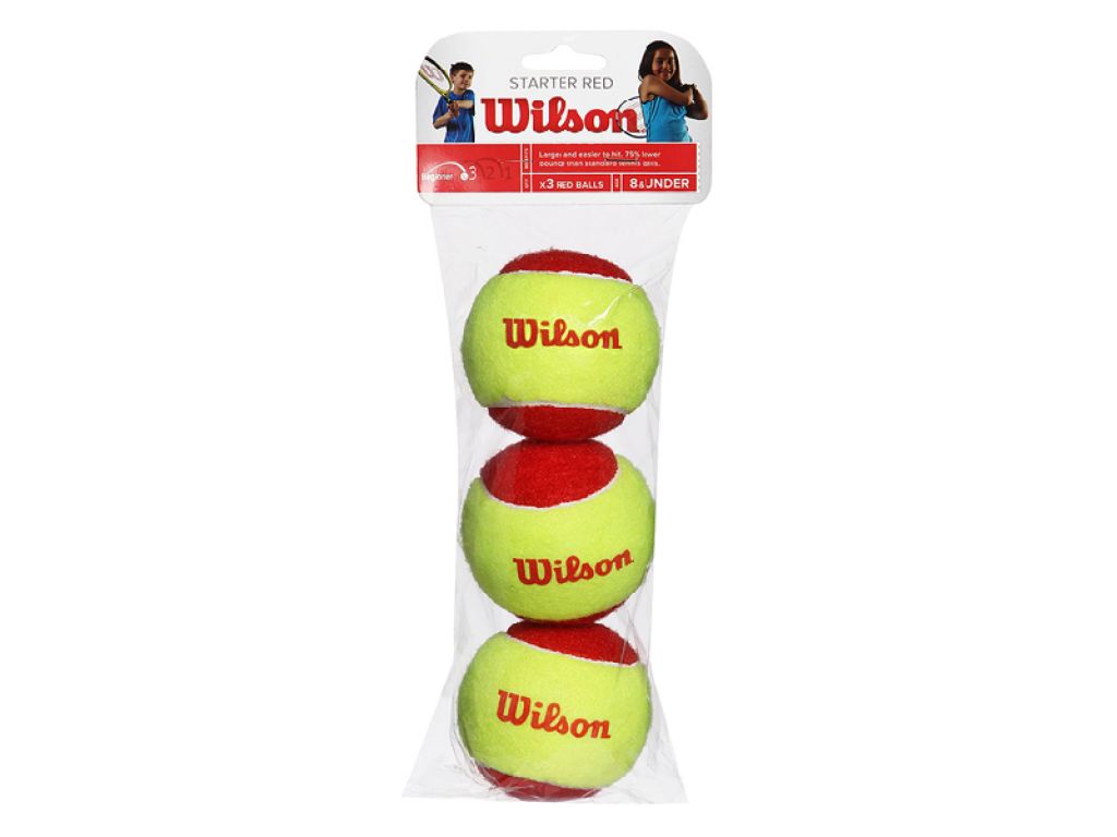 Wilson STARTER RED TBALL 3 PACK