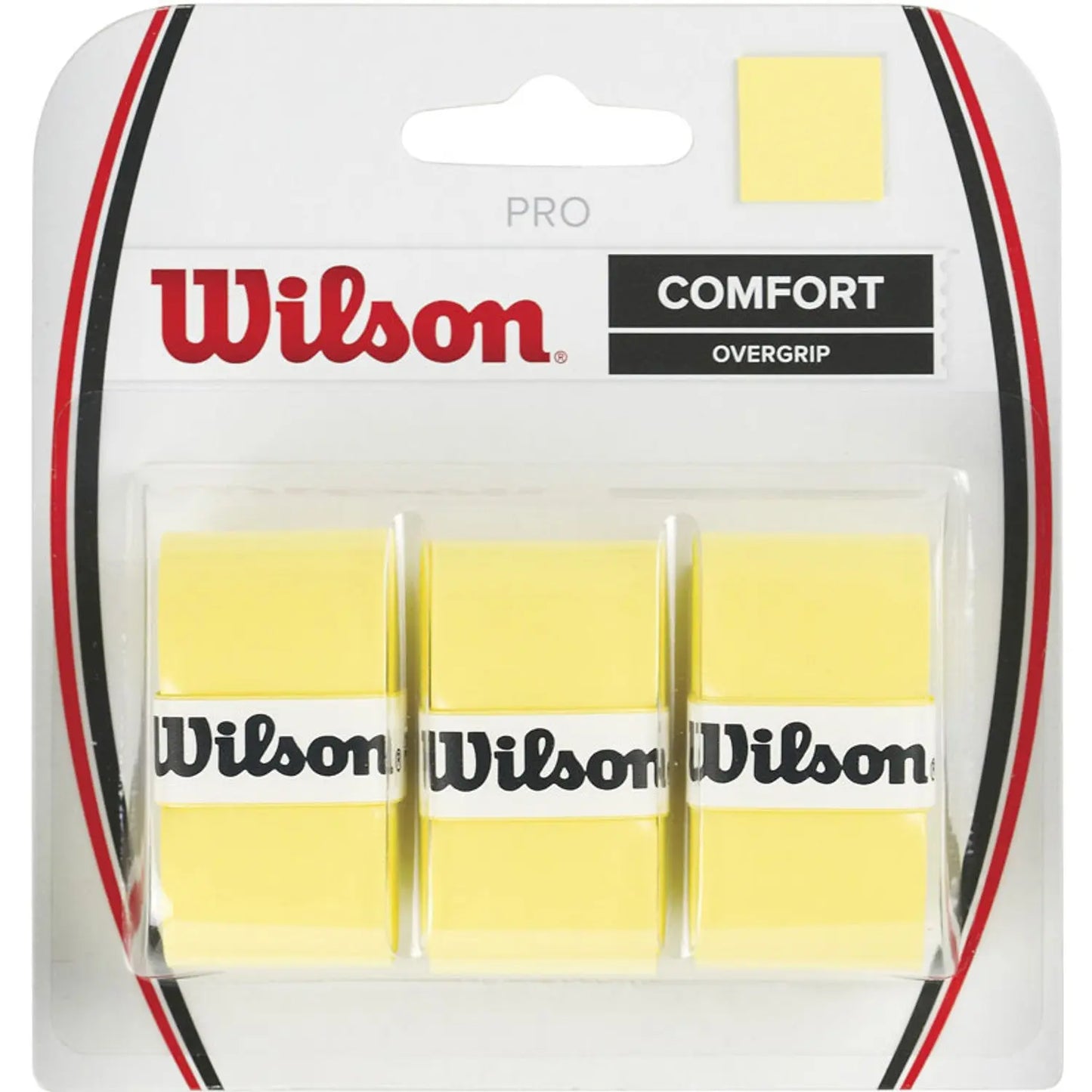 Wilson Pro Overgrip 3 Pack - Yellow Wilson