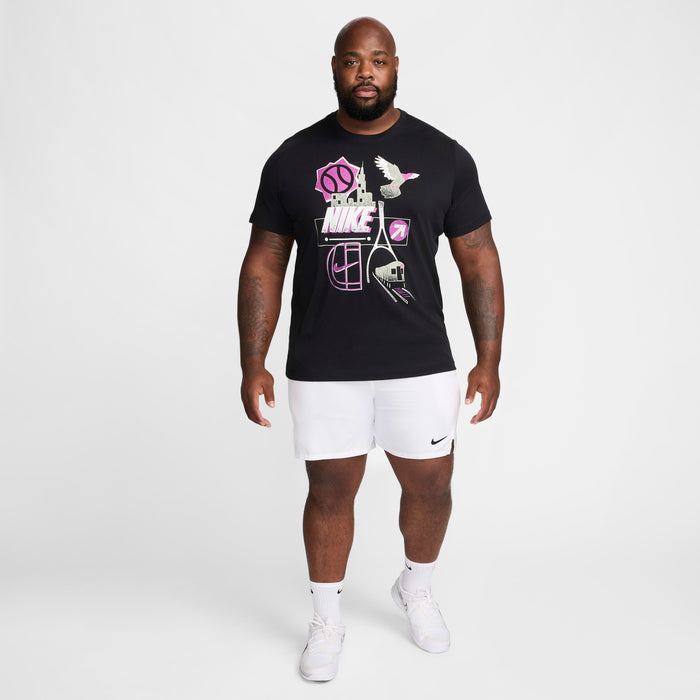 Nike Men's Court Dri-Fit Tee OC US Open (Black) Nike