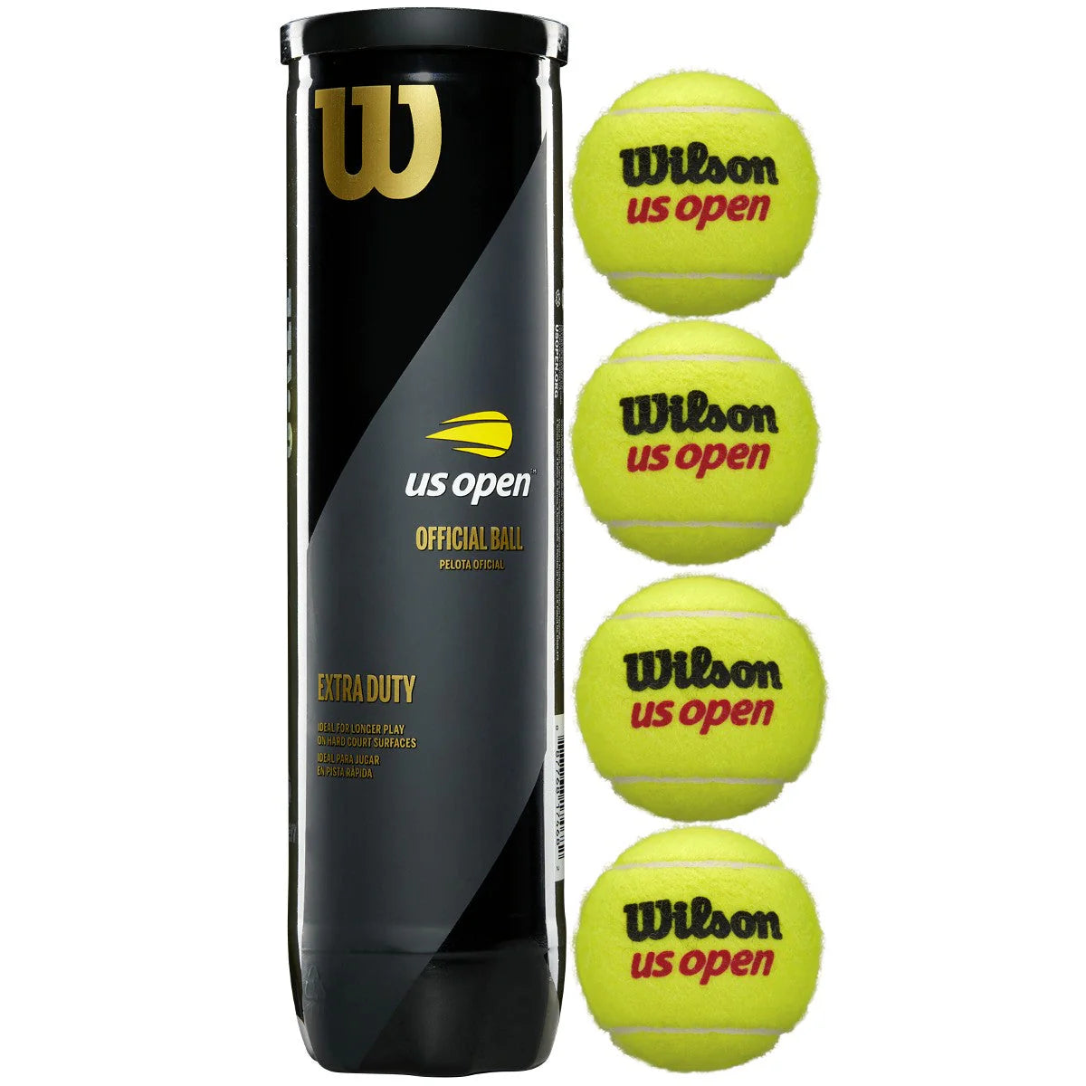 US Open Extra Duty 4X Ball Can