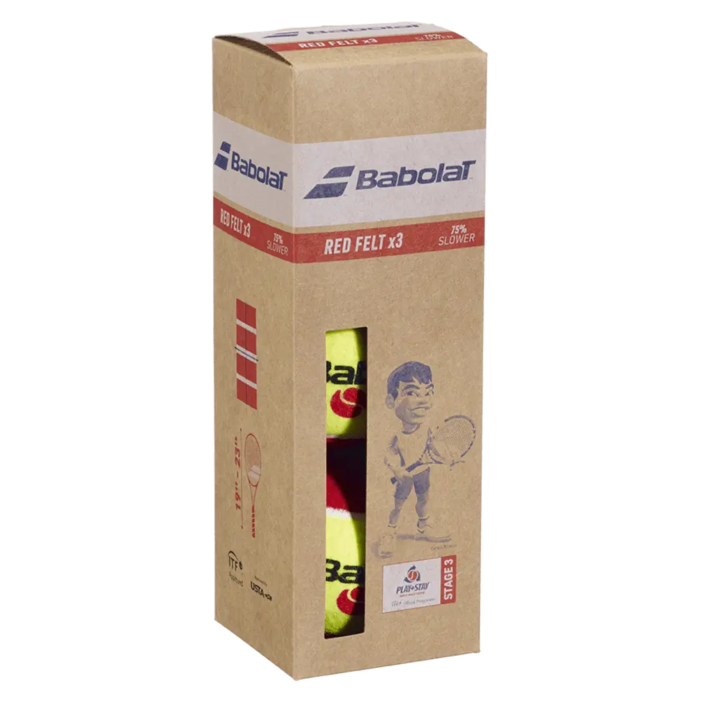 BABOLAT RED FELT X 3 Babolat