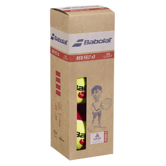BABOLAT RED FELT X 3 Babolat