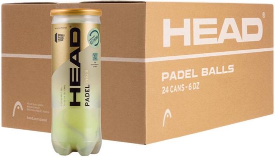 Head Padel Pro S 24 Cans - 72 balls
