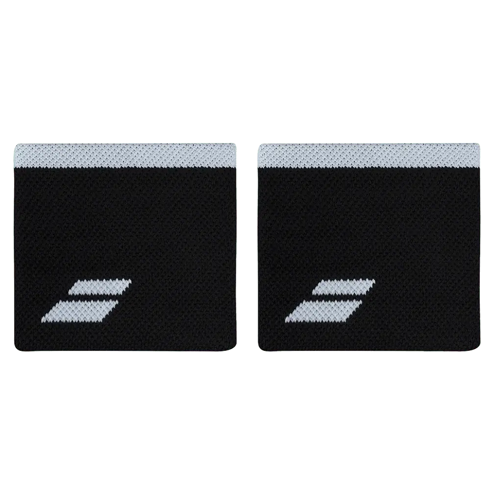 LOGO WRISTBAND BK/WH Babolat