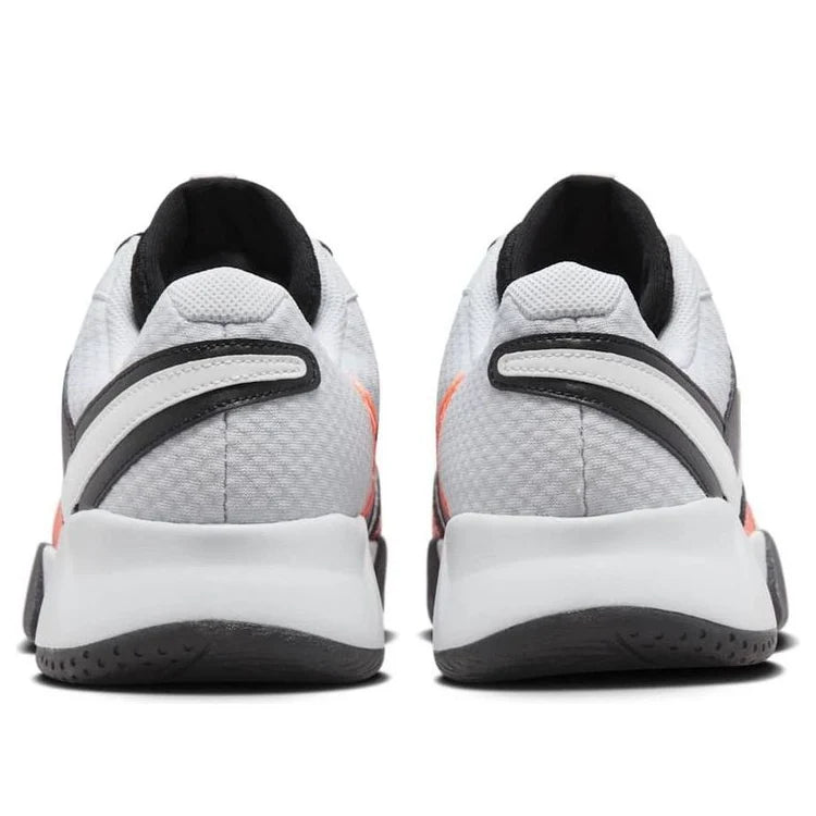 Nike-Court Lite 4 Premium 'Pure Platinum Black Hyper Crimson' Nike