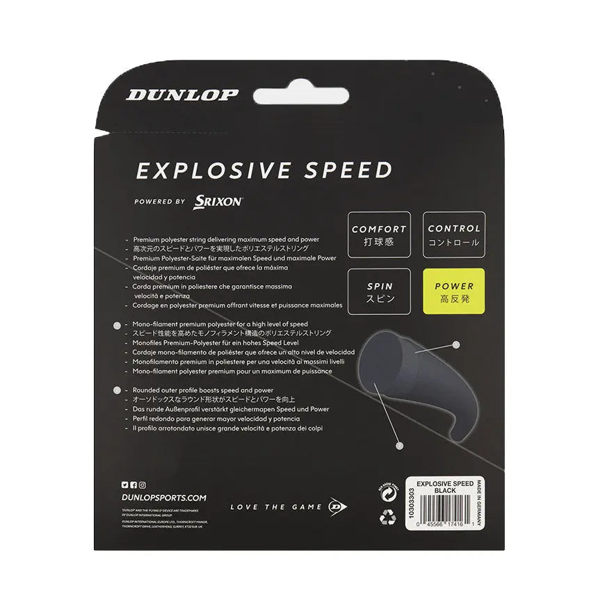 Dunlop EXPLOSIVE SPEED 16G SET - BLUE Dunlop