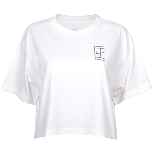 T-shirt de tennis court à manches courtes Court Dri-FIT Slam pour femme