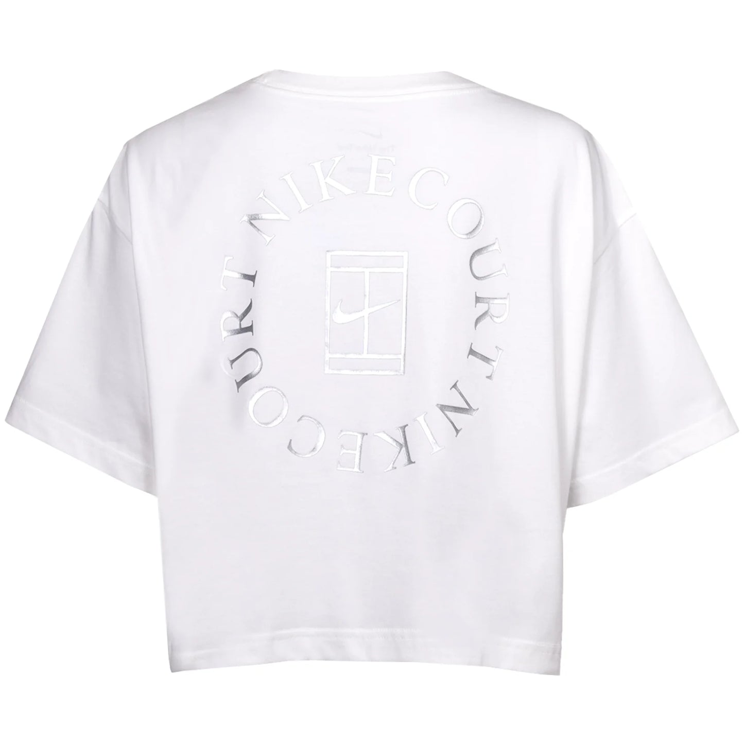 Women`s Court Dri-FIT Slam Short Sleeve Cropped Tennis Tee