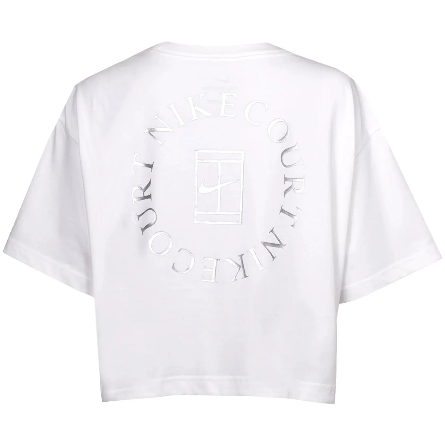 Women`s Court Dri-FIT Slam Short Sleeve Cropped Tennis Tee Nike