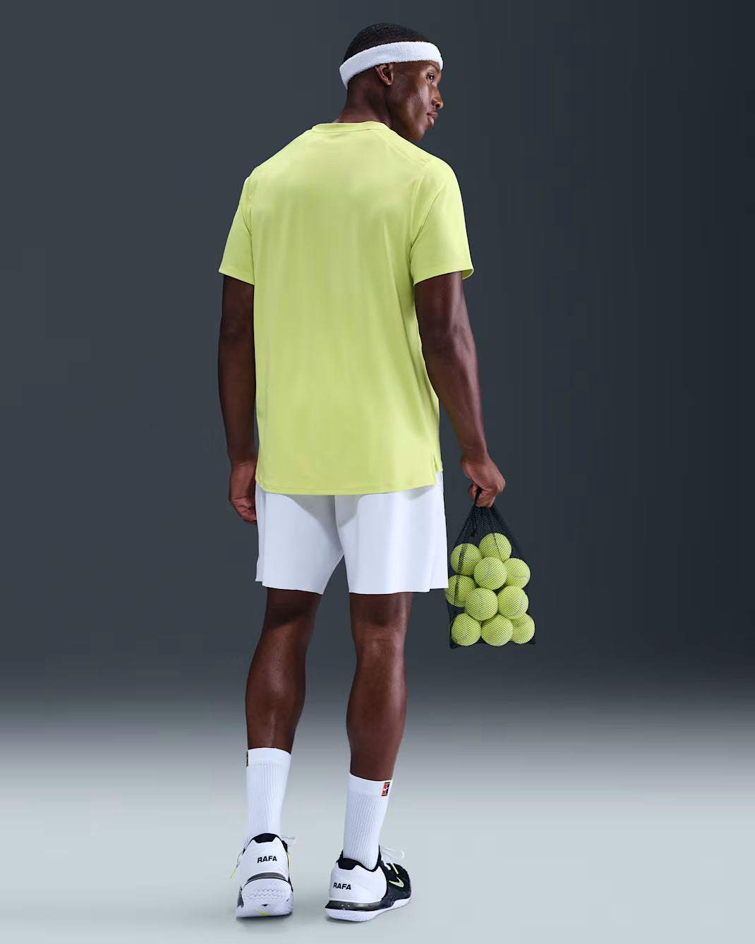 NikeCourt Advantage Men's Dri-FIT Tennis Top LT Lemon Nike