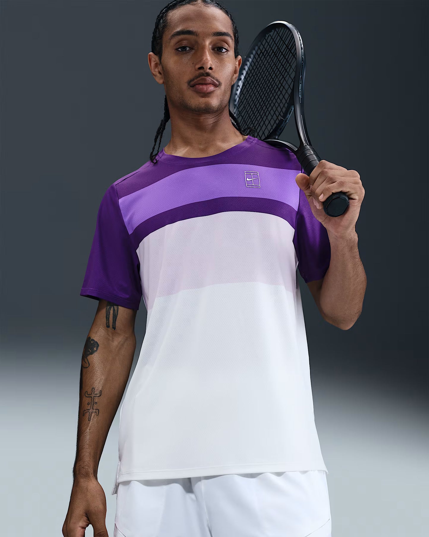 Nike NikeCourt Dri-FIt Advantage Top Print