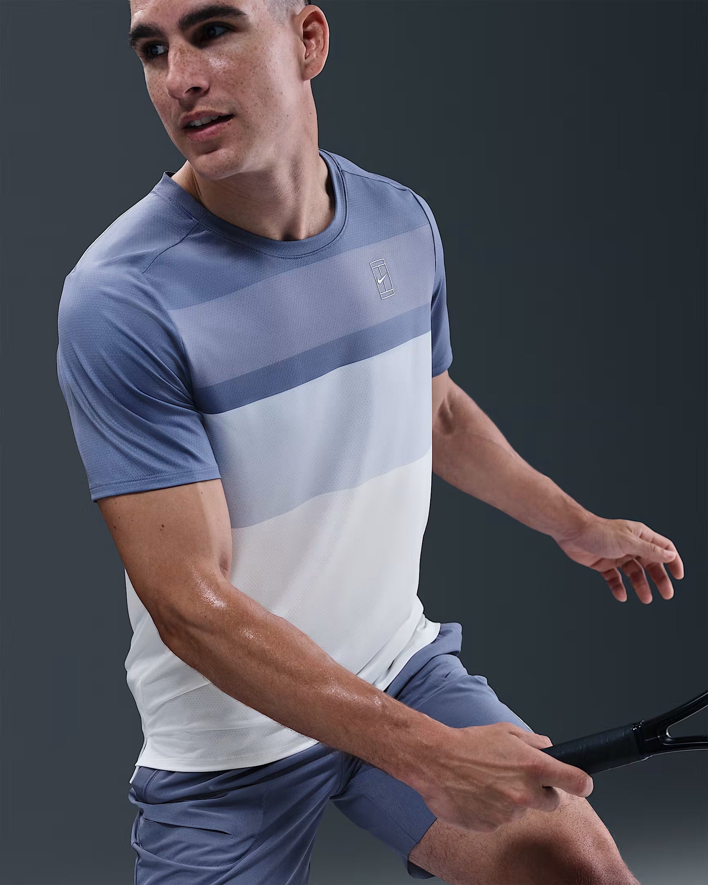 Nike NikeCourt Dri-FIt Advantage Top Print