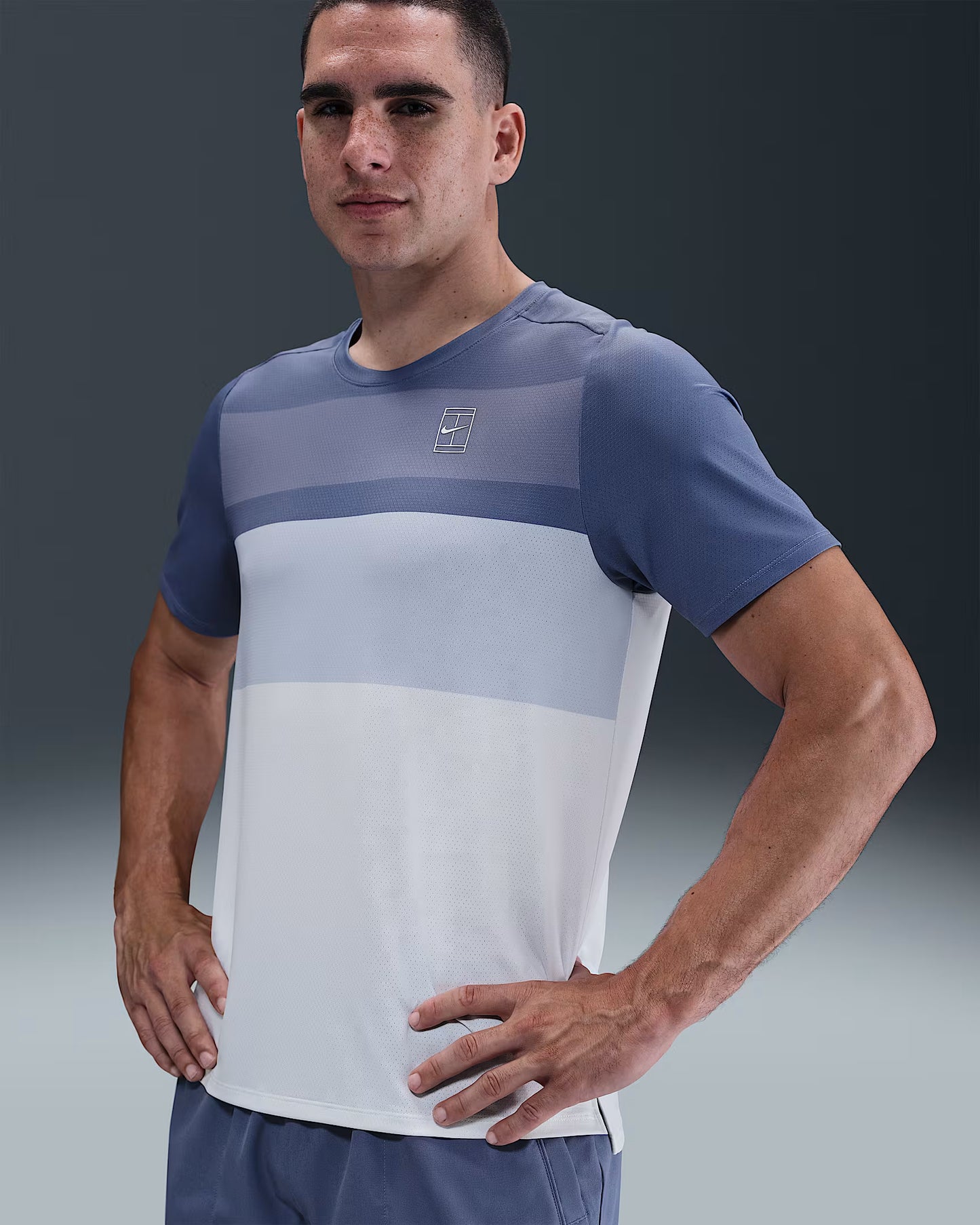 Nike NikeCourt Dri-FIt Advantage Top Print