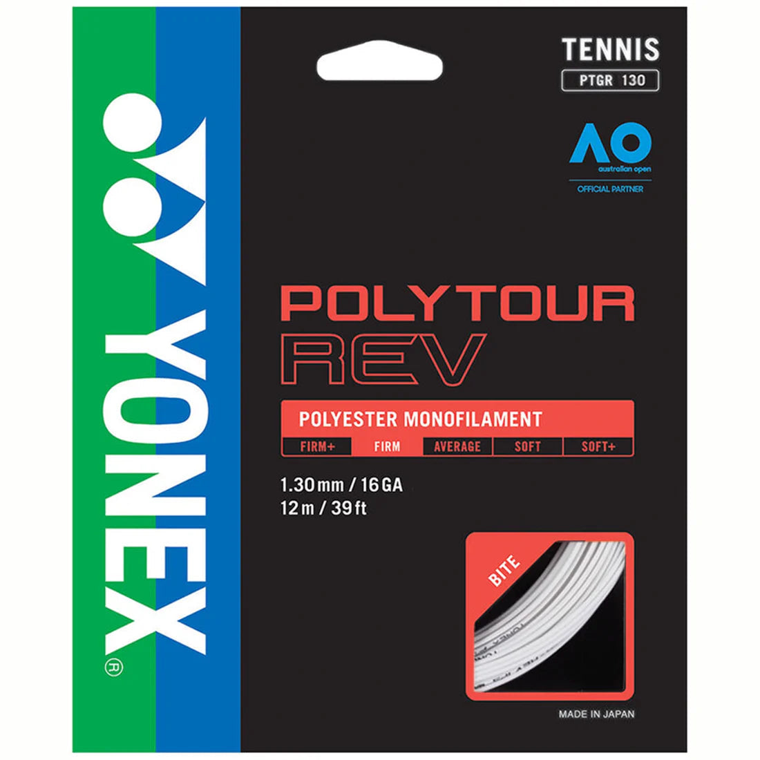 Yonex Polytour REV - 130 string Yonex