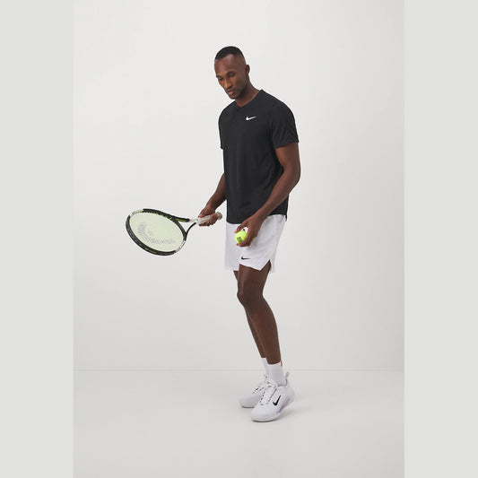 Short de tennis NikeCourt Advantage 23 cm pour homme, blanc