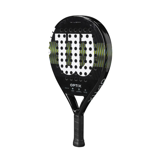 Wilson Optix V1 Black Padel Racket - TENNISNETPRO