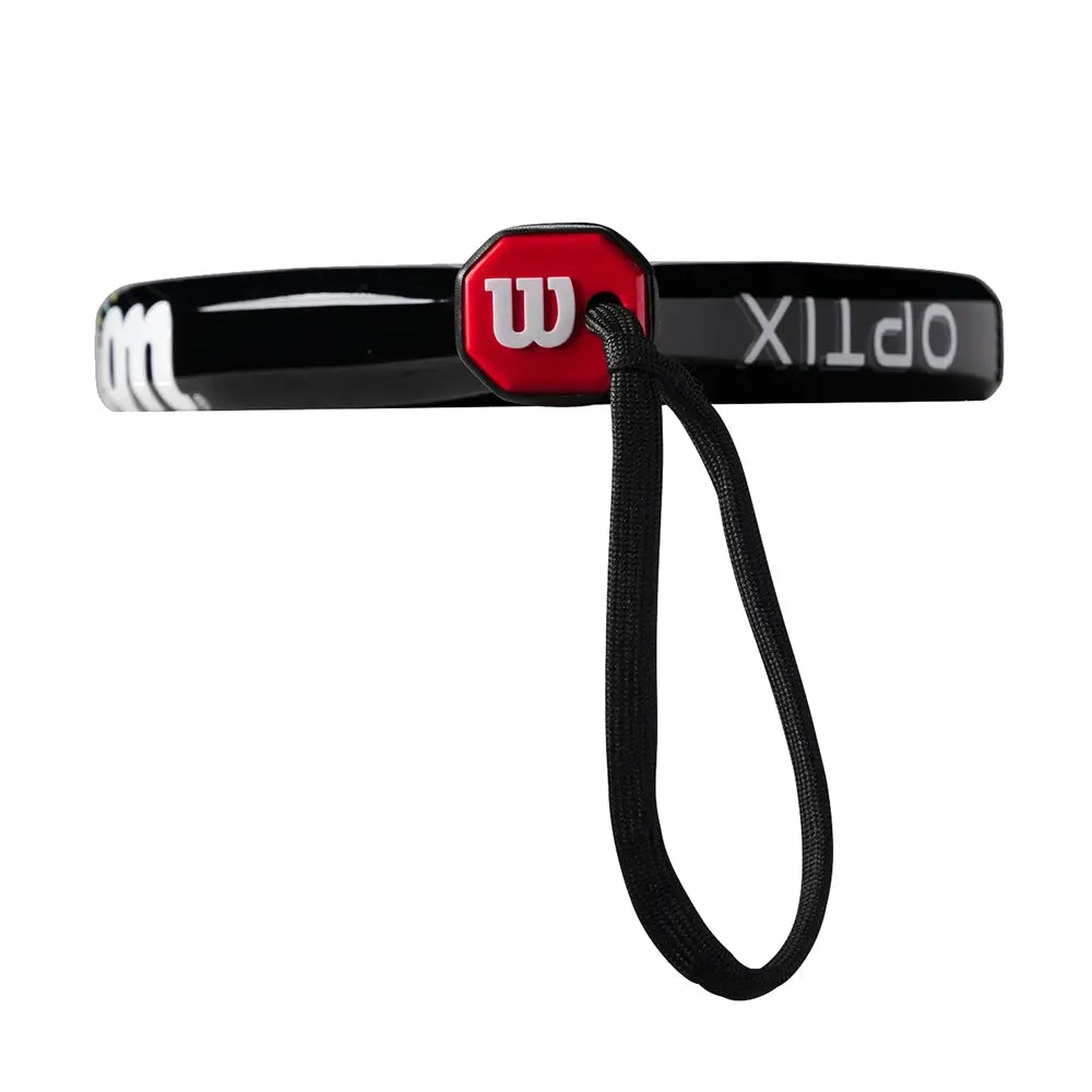 Wilson Optix V1 Black Padel Racket - TENNISNETPRO