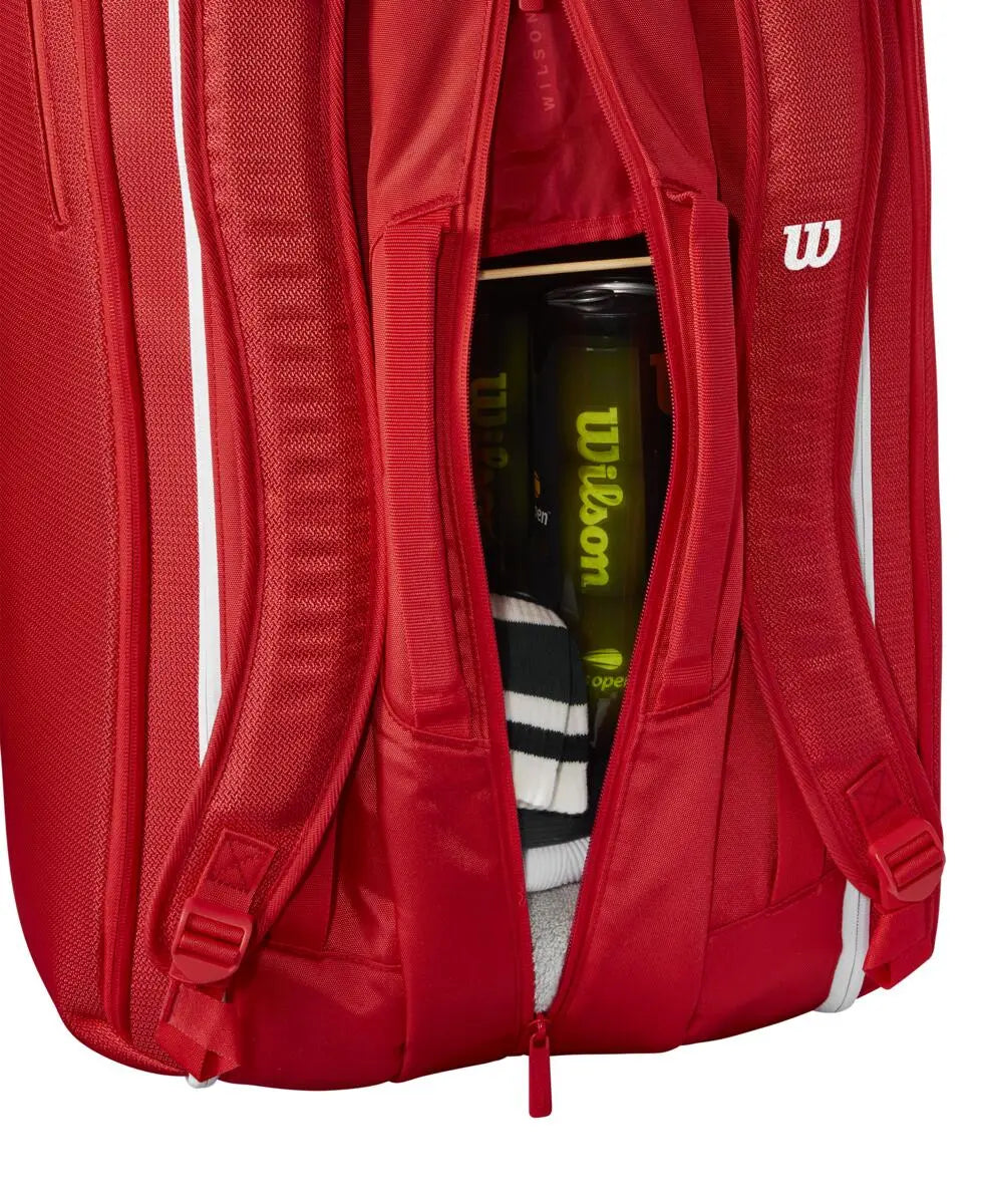 Wilson Super Tour 15 Pack - Red Wilson
