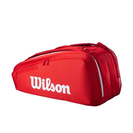 Wilson Super Tour 9 Pack - Rouge