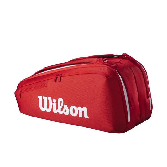 Wilson Super Tour 9 Pack - Red Wilson