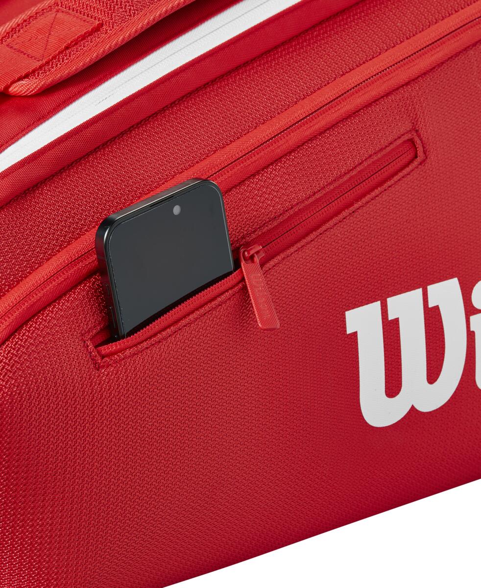 Wilson Super Tour 9 Pack - Red