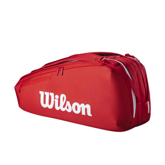 Wilson Super Tour 6 Pack - Red Wilson