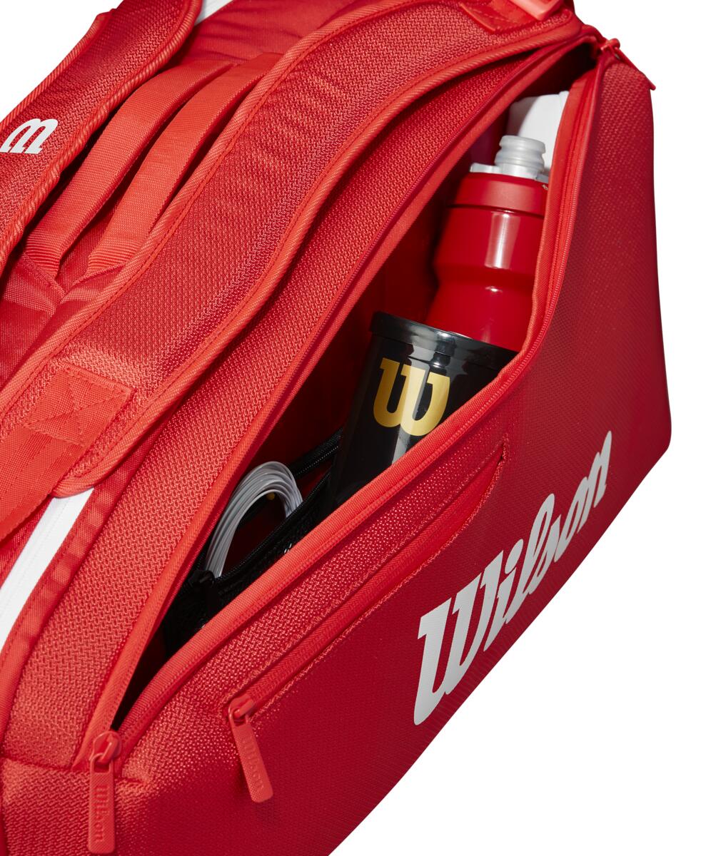 Wilson Super Tour 6 Pack - Red