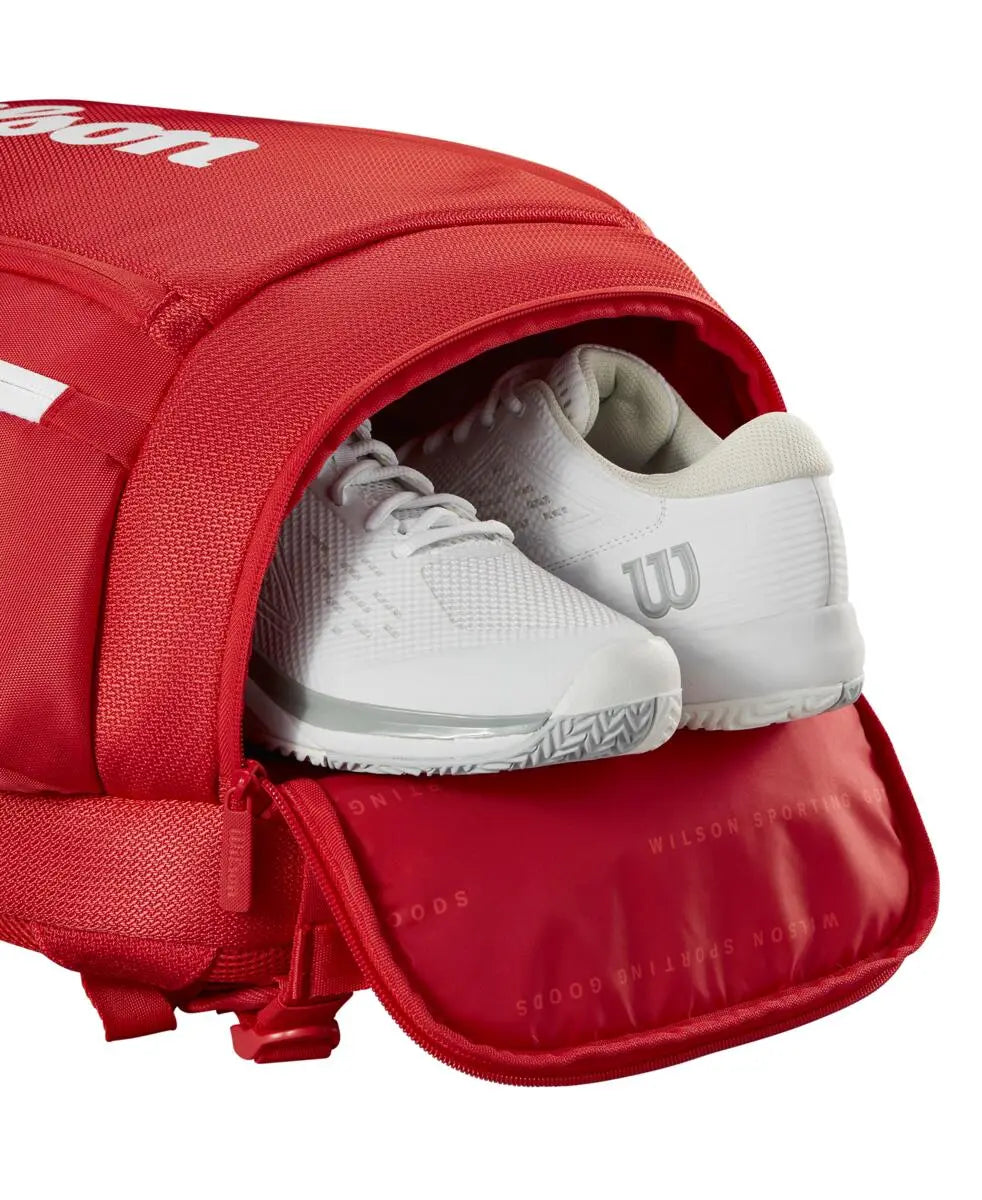 Wilson Super Tour Red Backpack Wilson