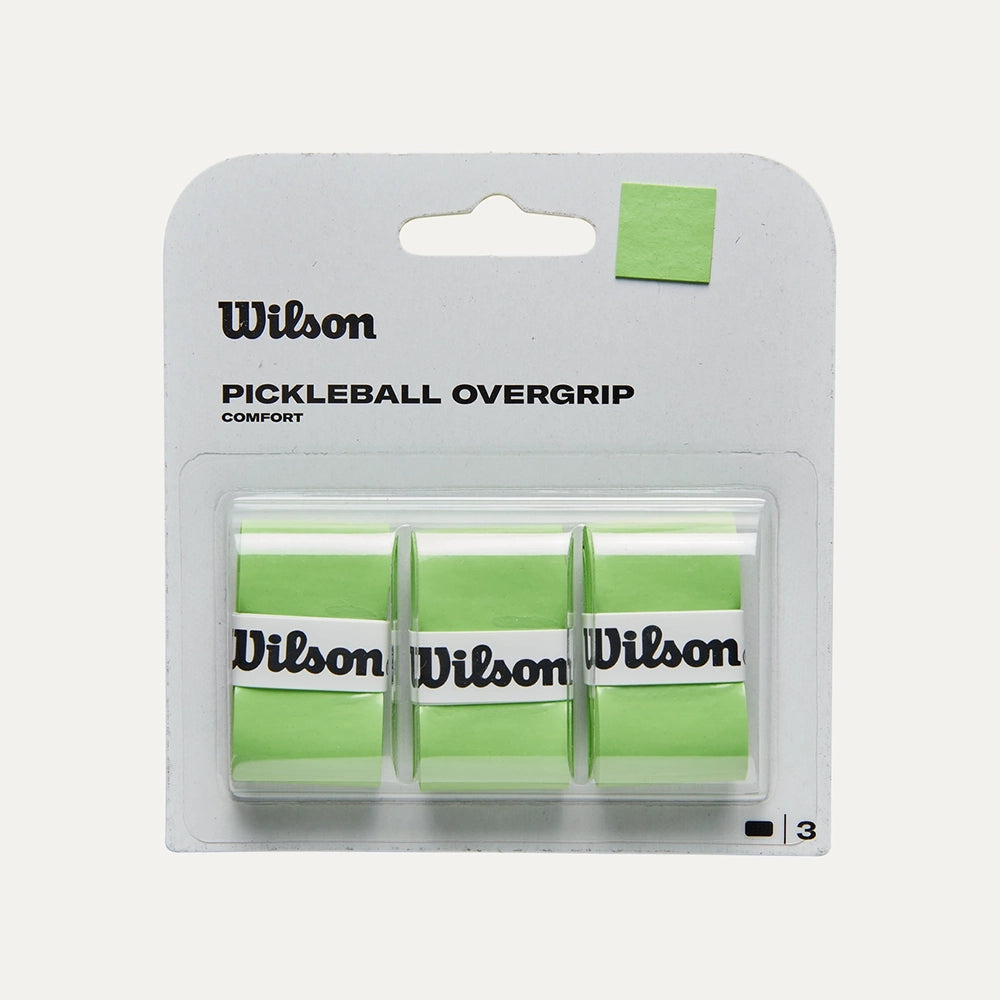 Wilson Pickleball Overgrip - 3 Pack Green