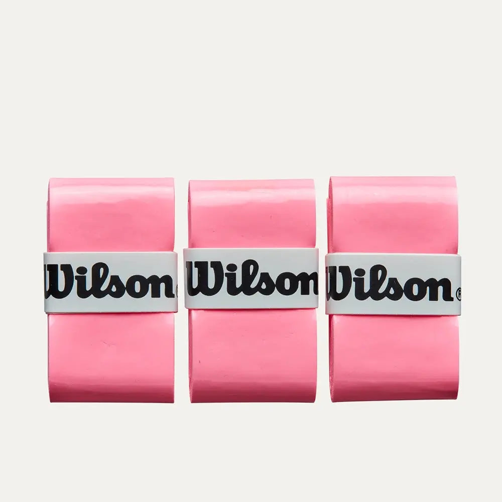 Wilson Pickleball Overgrip - 3 Pack Pink Wilson