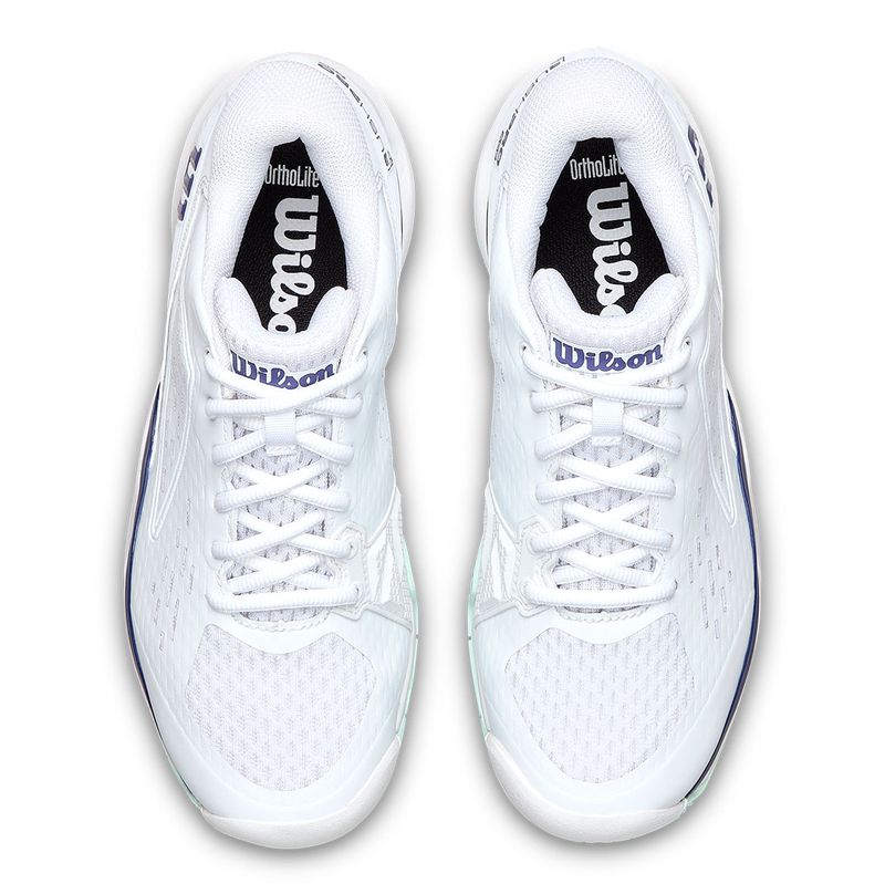 Wilson Rush Pro ACE Junior Tennis Shoe White/Bay/Skipper Blue Wilson