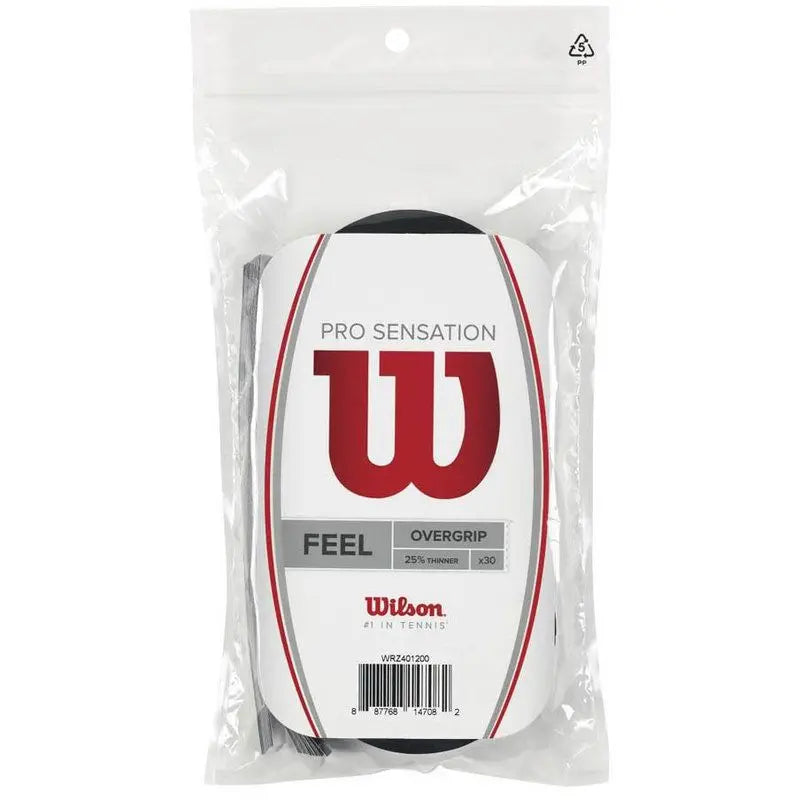 Wilson Pro Overgrip Sensation (30 pack) Black Wilson