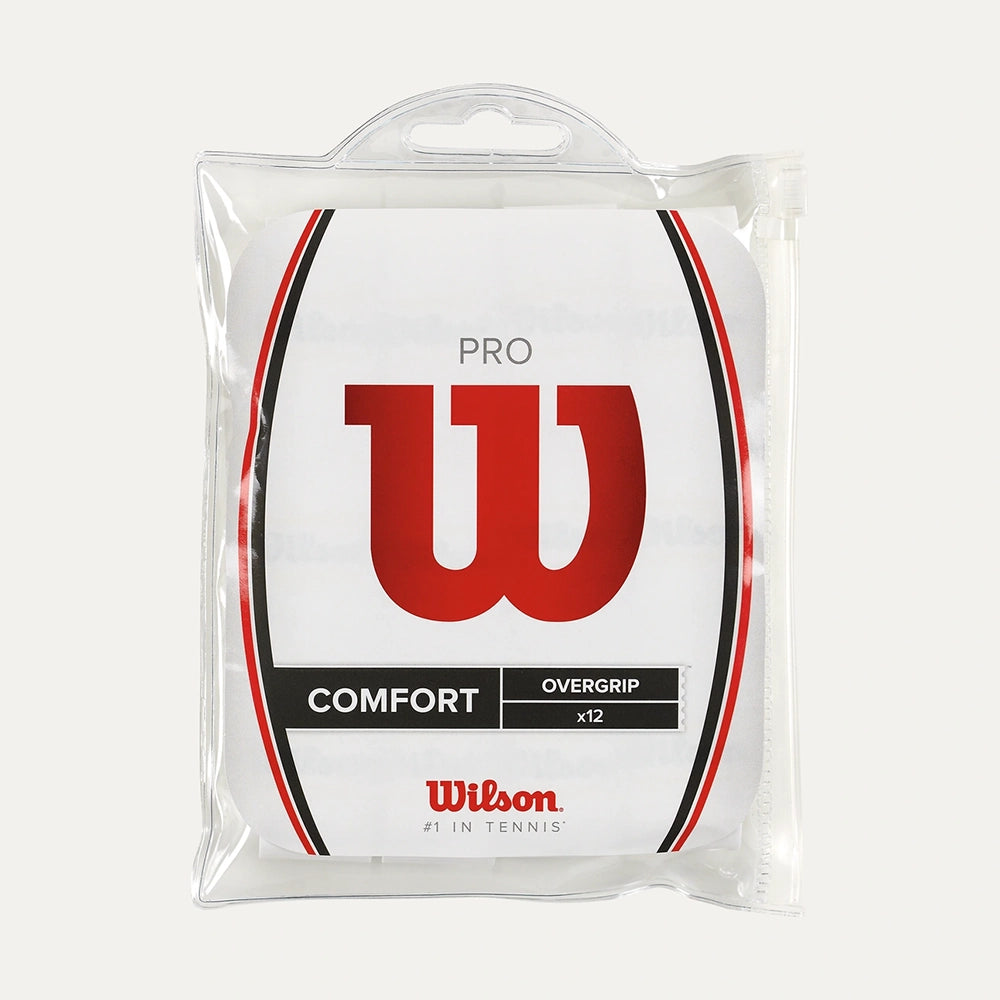 Wilson padel Pro Overgrip 12 Pack White