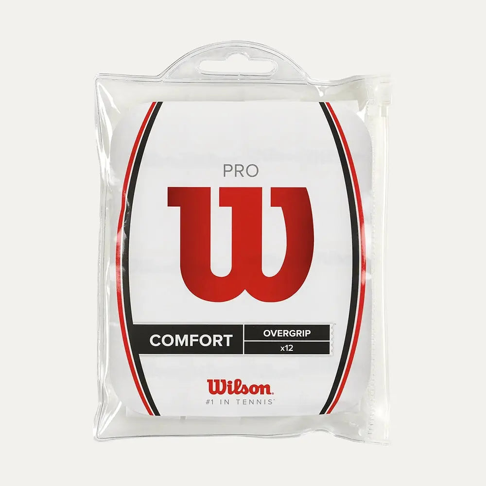 Wilson padel Pro Overgrip 12 Pack White Wilson