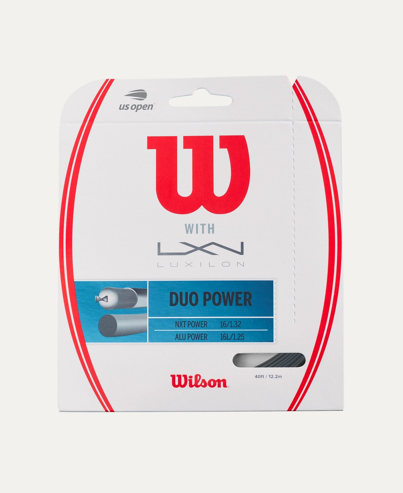 Luxilon Duo Power NXT Power 16/1.30 ALU Power 16L/1.25