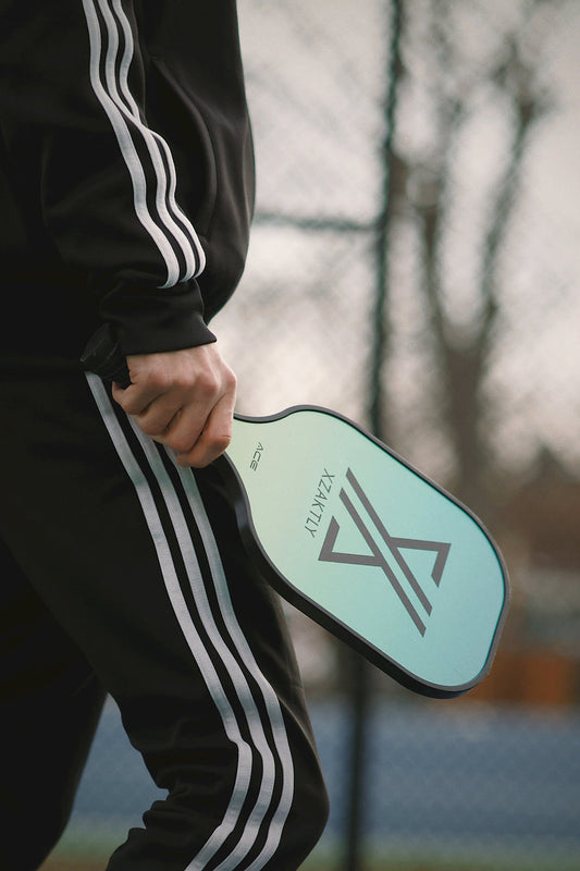 Pickleball Carbon Fiber Paddle - XZAKTLY -ACE with Grit (10mm)