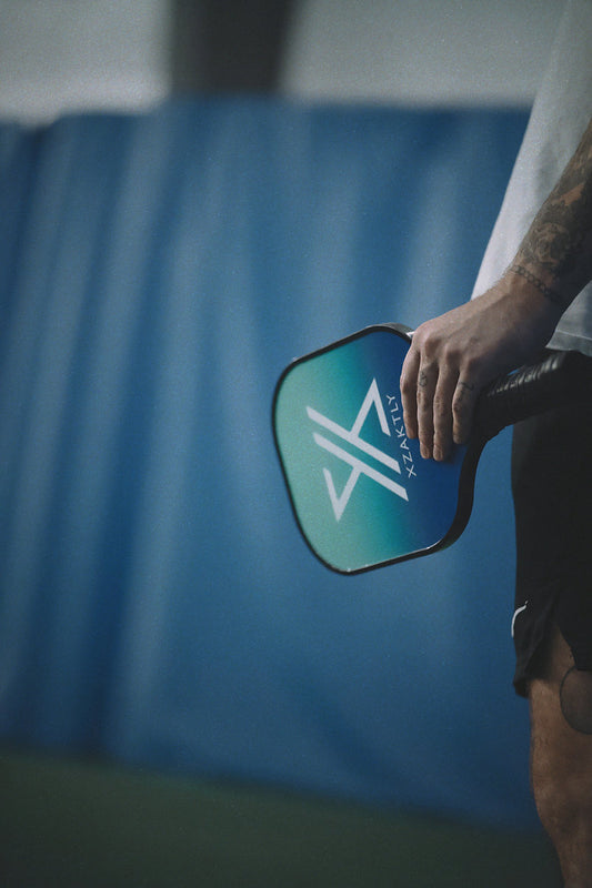 Pickleball Carbon Fiber Paddle - XZAKTLY - XCEL with Grit (10mm)