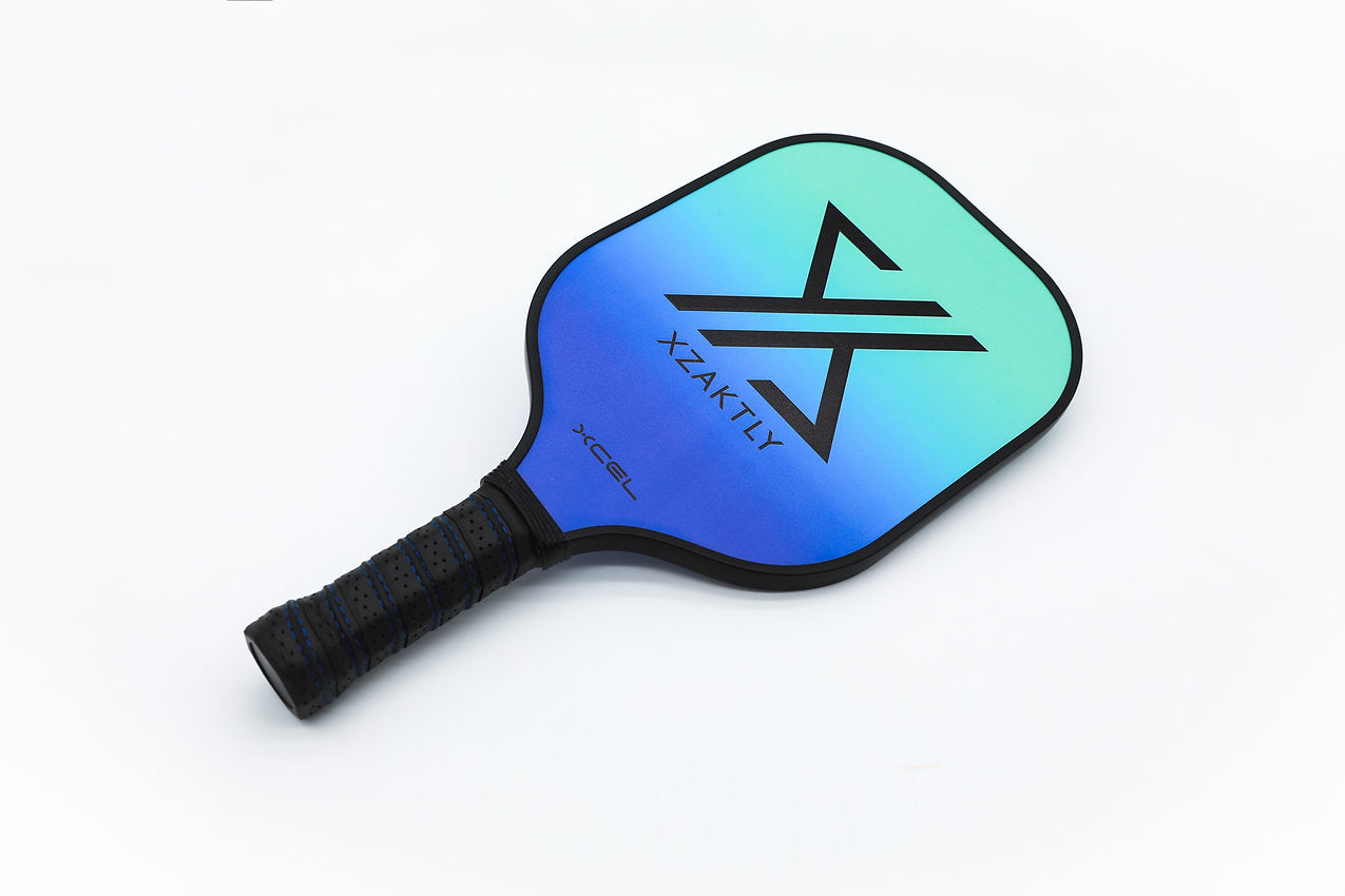 Pickleball Carbon Fiber Paddle - XZAKTLY - XCEL with Grit (10mm)