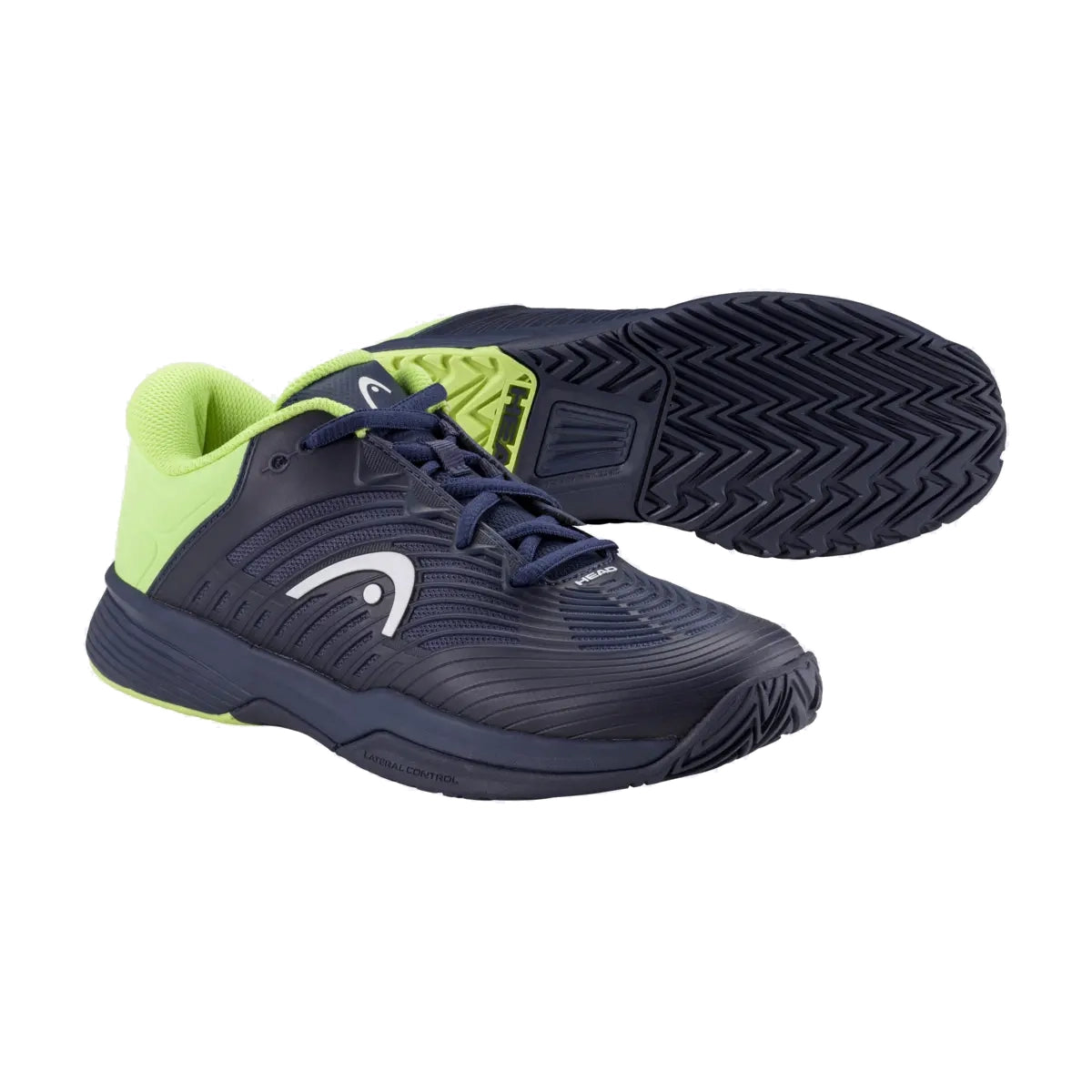 HEAD Revolt Pro 4.5 Junior Tennis Shoes Navy/lime