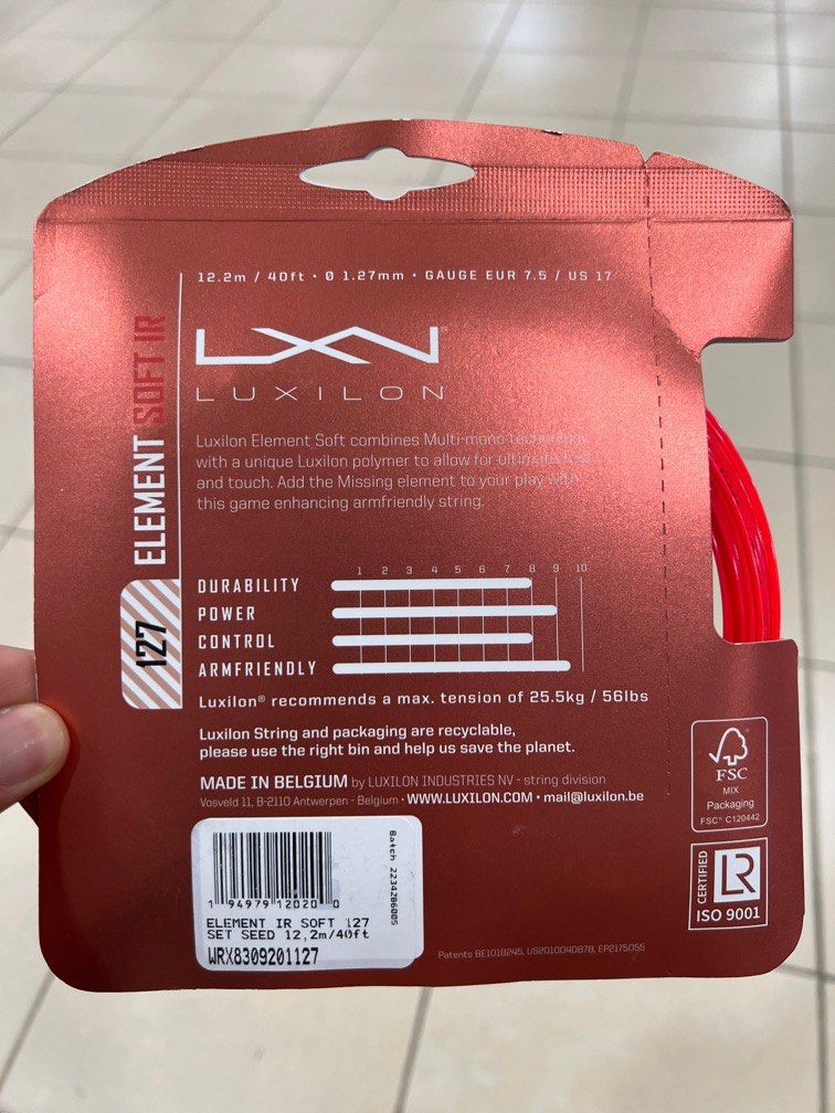 Luxilon Element IR Soft 127
