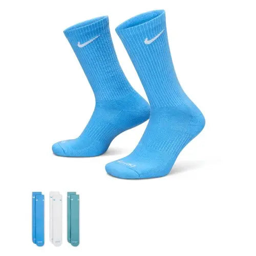 NIKE EVERYDAY PLUS CUSHIONED TRAINING CREW SOCKS (3 PAIRS) Nike