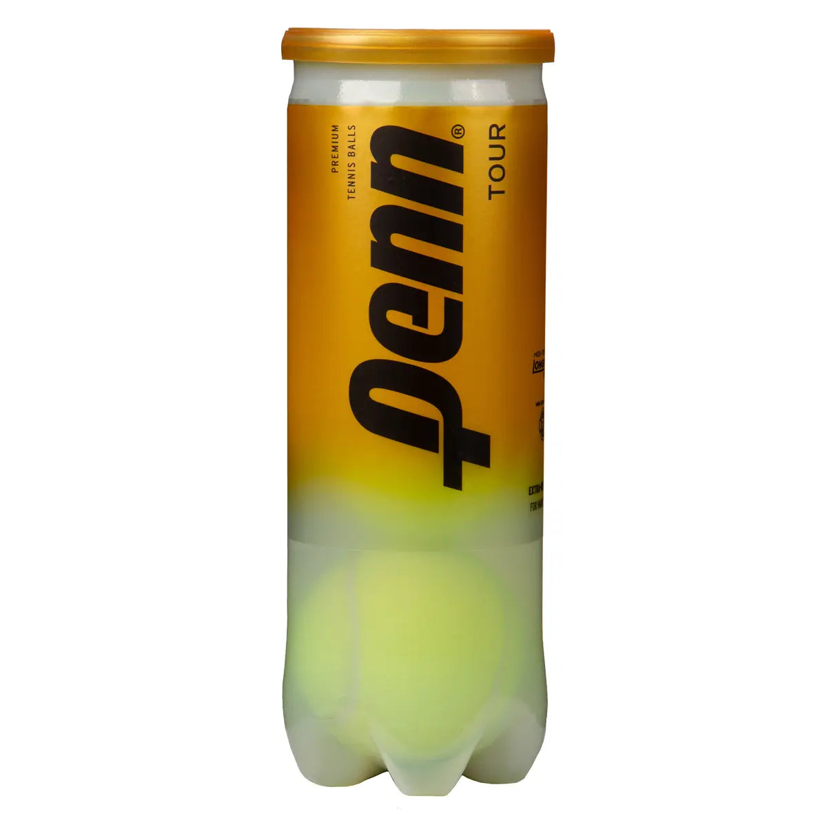 Penn Tour Extra-Duty Felt 3 Tennis Balls Single Can