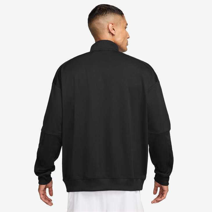 Veste de tennis NikeCourt Heritage pour homme, noire