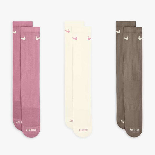 CHAUSSETTES D'ENTRAÎNEMENT NIKE EVERYDAY PLUS REMBOURRÉES (3 PAIRES)