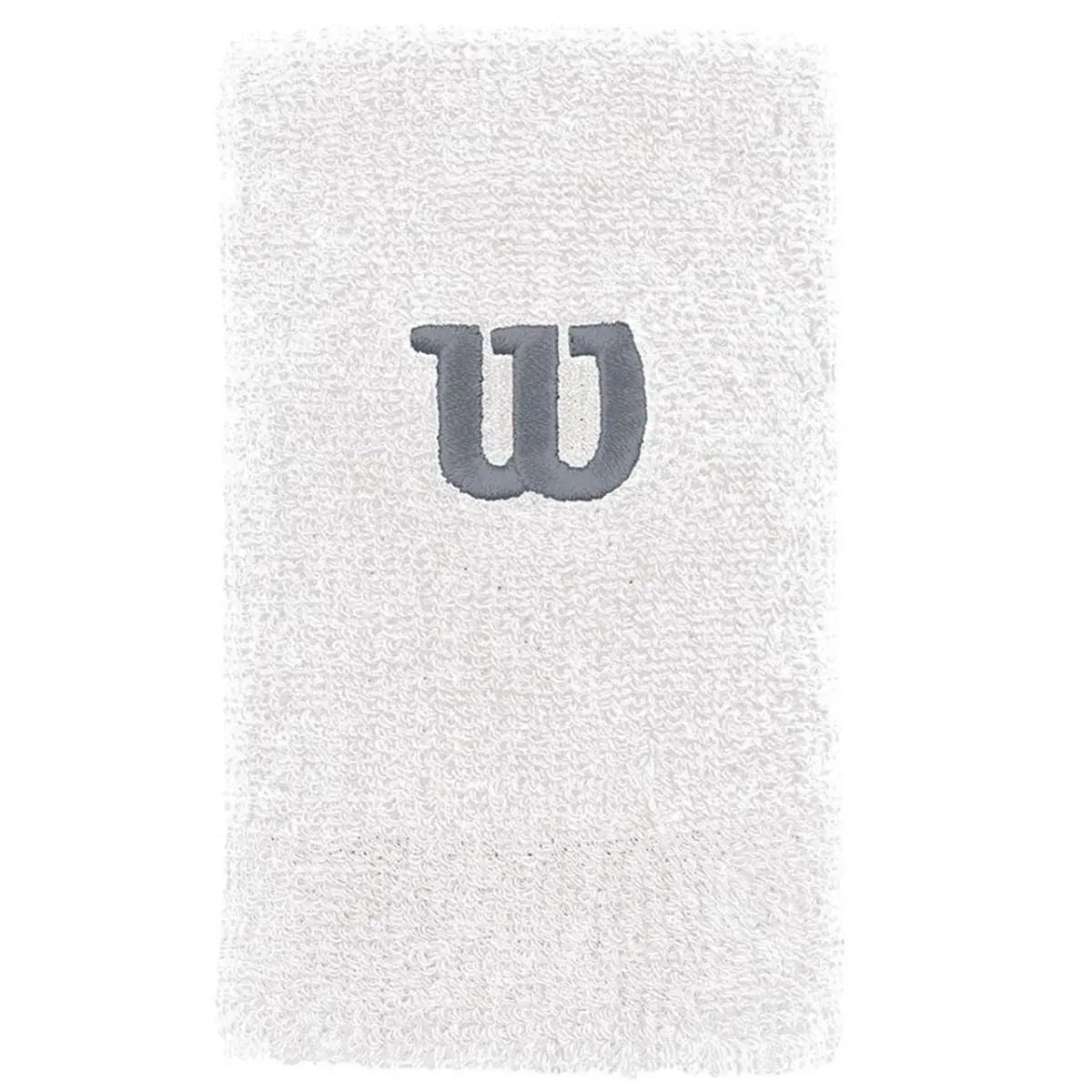 Wilson Extra Wide W Wristband White Wilson