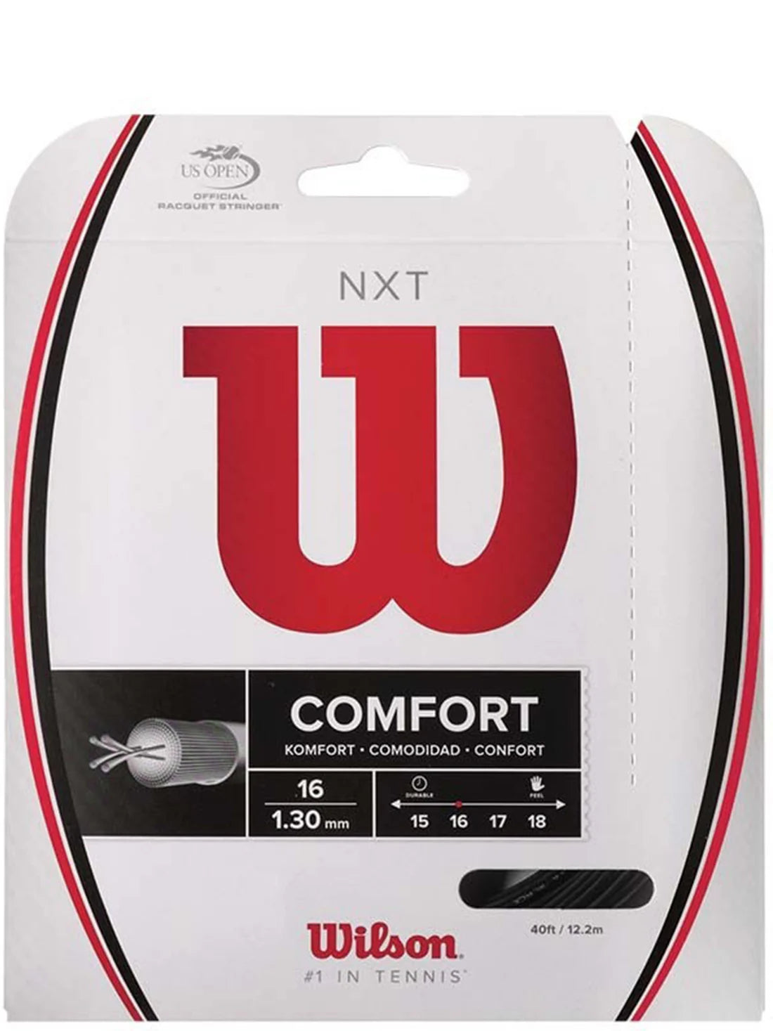 Wilson NXT 130/16 Black Tennis Strings Wilson