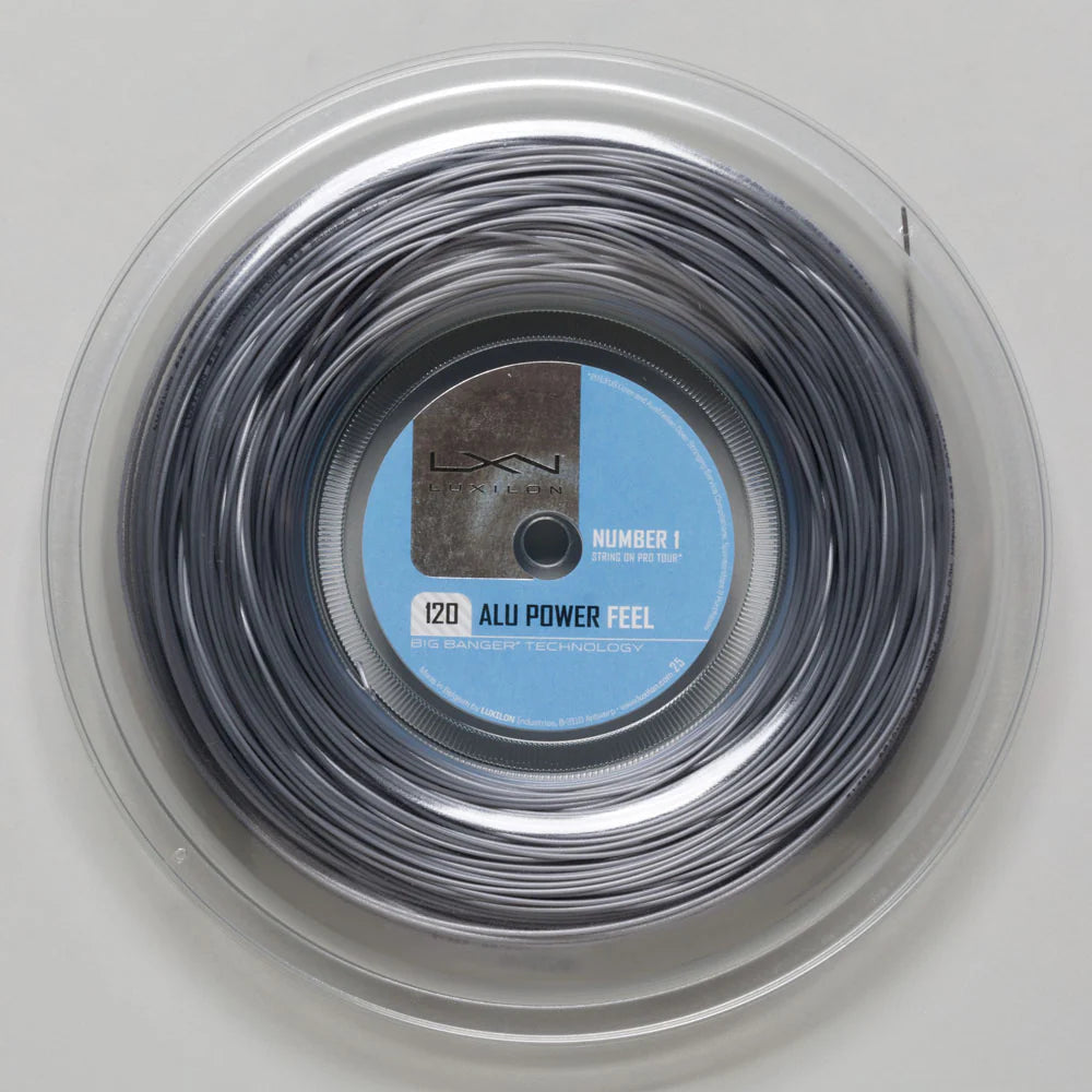 ALU Power feel 120 200M Reel Silver Luxilon