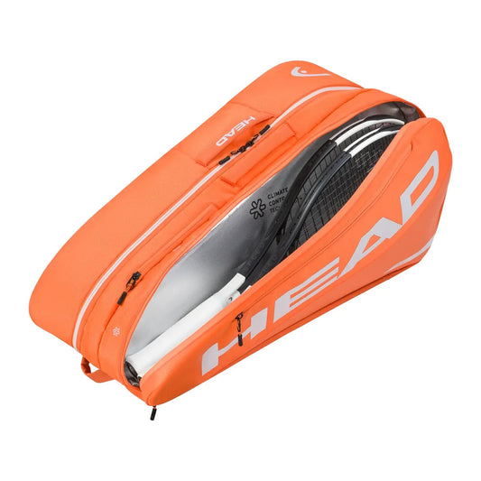 HEAD Tour Racquet Tennis Bag L Orange Head