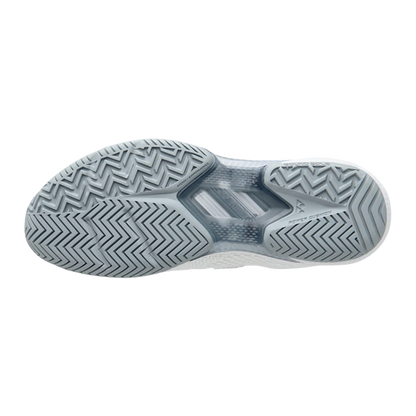 Yonex Power Cushion AD Accel ladies tennis shoe showing pink and white athletic footwear with supportive cushioning.