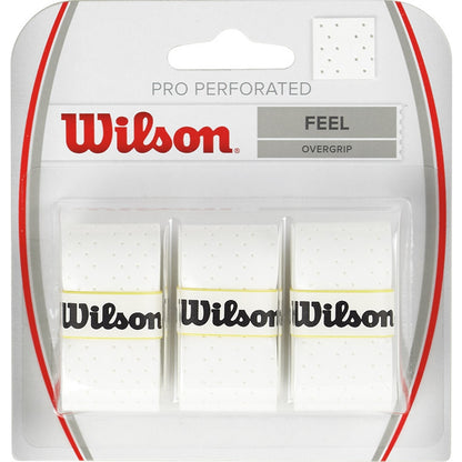 Wilson Pro Perforated Overgrip 3 pcs. White